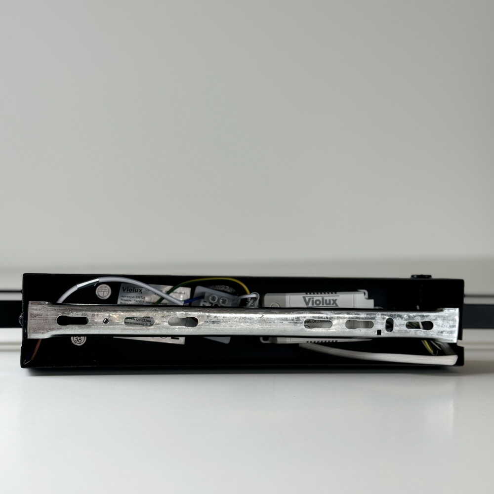 Светильник LED smart PRADA с пультом 60Вт 3000-5000K 3400Lm Прямоугольный Черно-золотой 220725